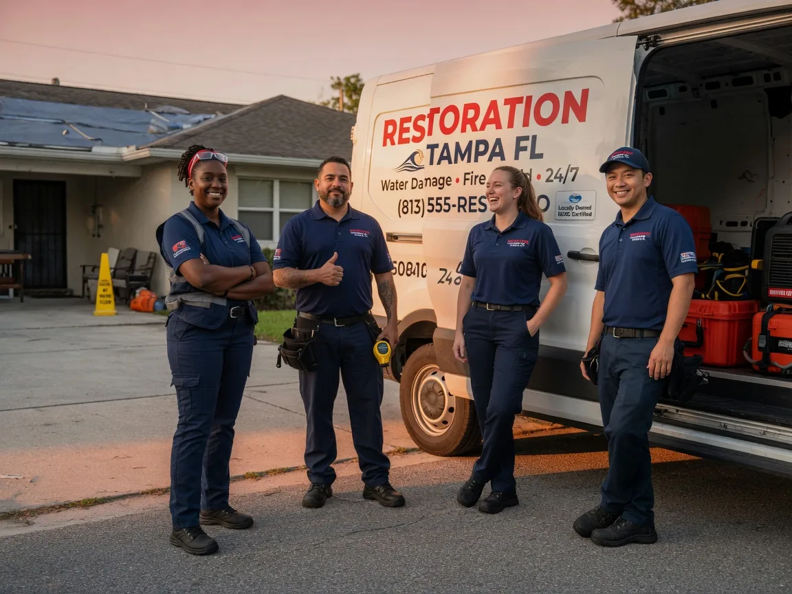 Water Damage Restoration company in Lowry, VA